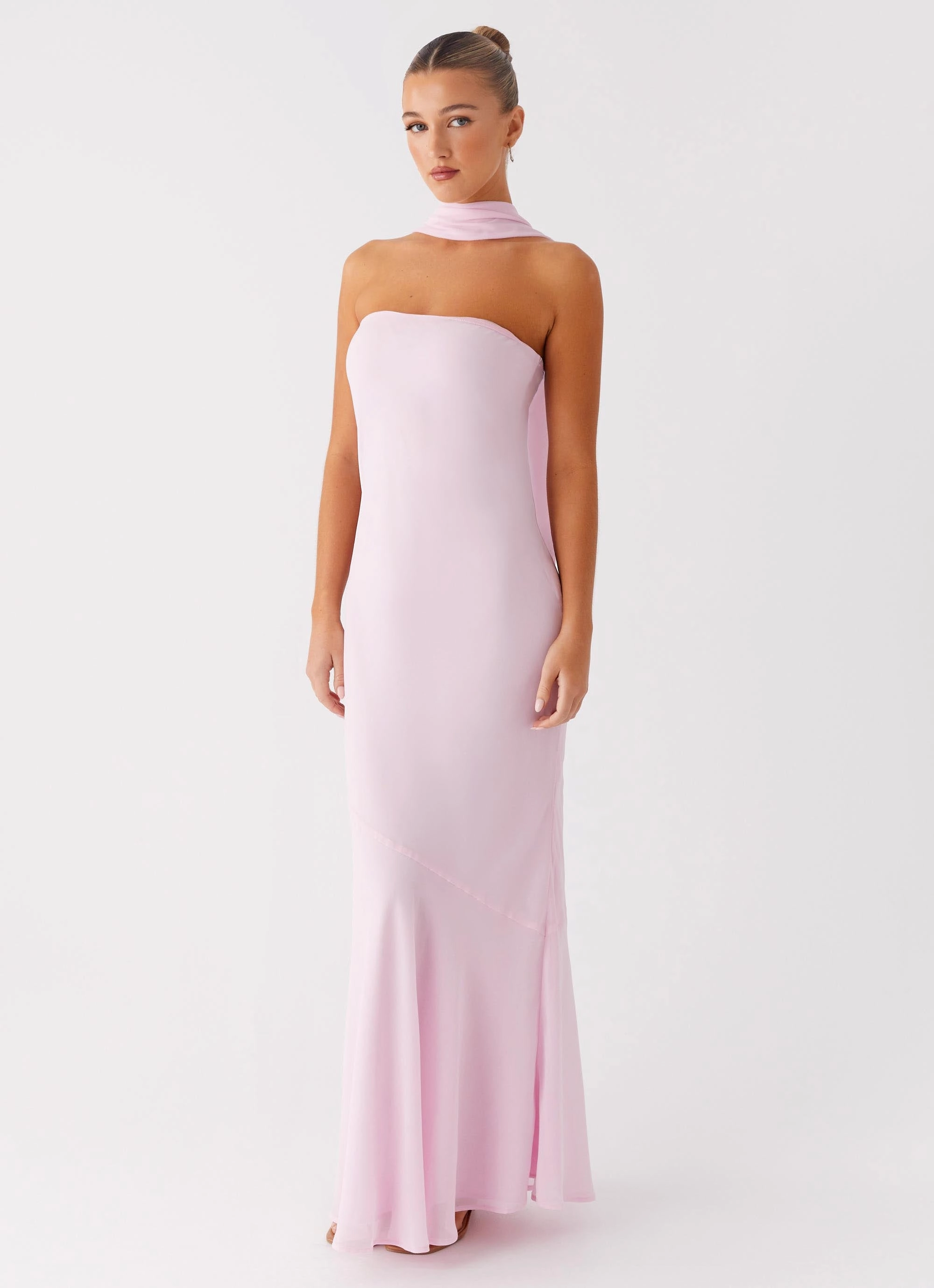 Under The Pagoda Maxi Dress - Pink