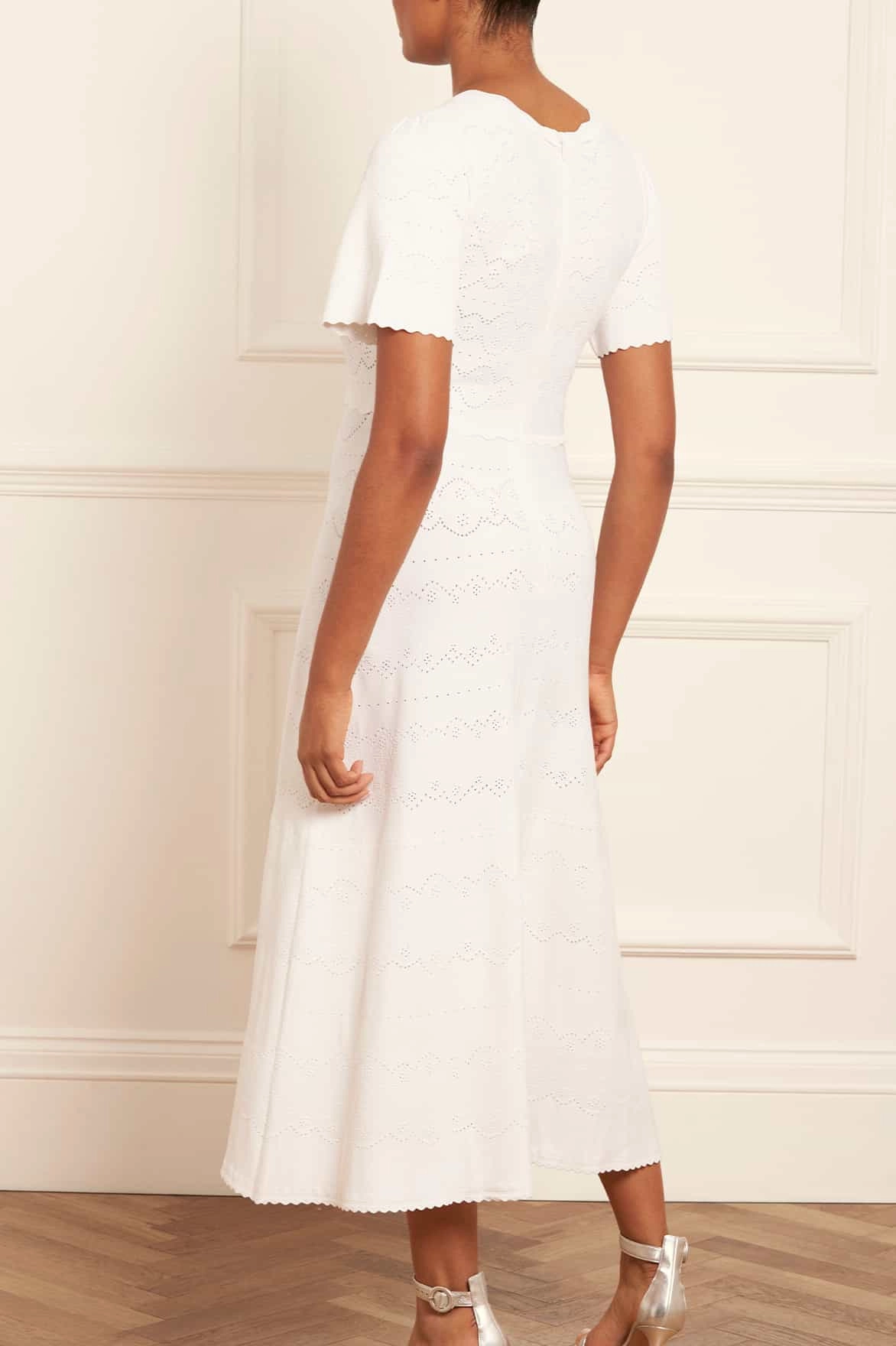 Timeless boho dress Lace Knit Gown