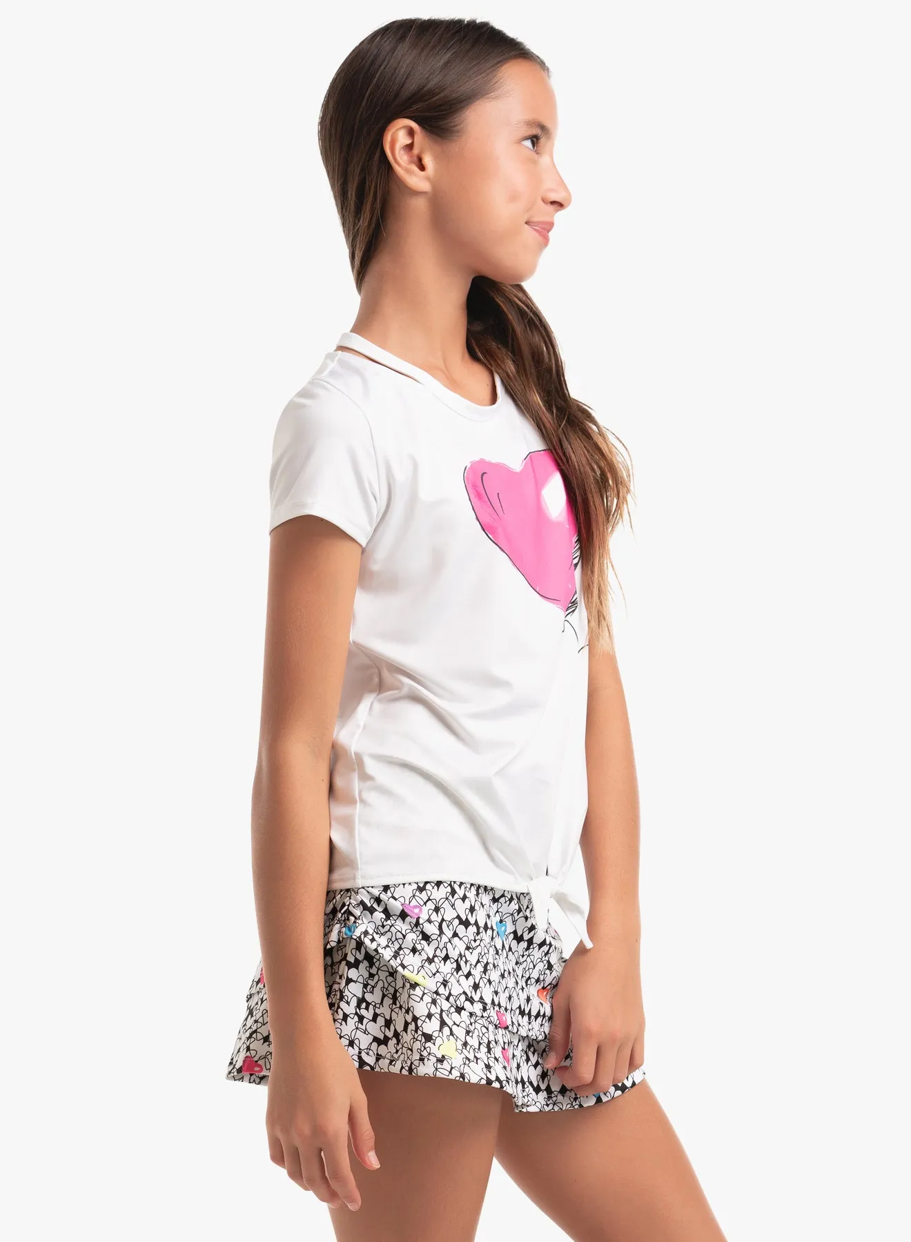 ReinforcedShoulders Lovely Balloon Short Sleeve
