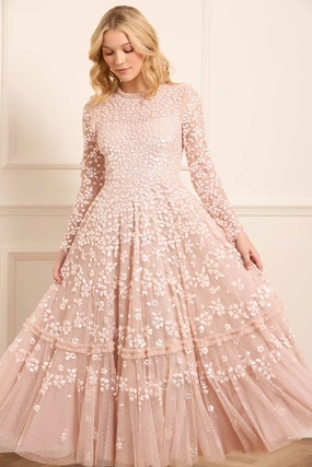 Maeva Ankle Gown Sleek Presence Calm Lines