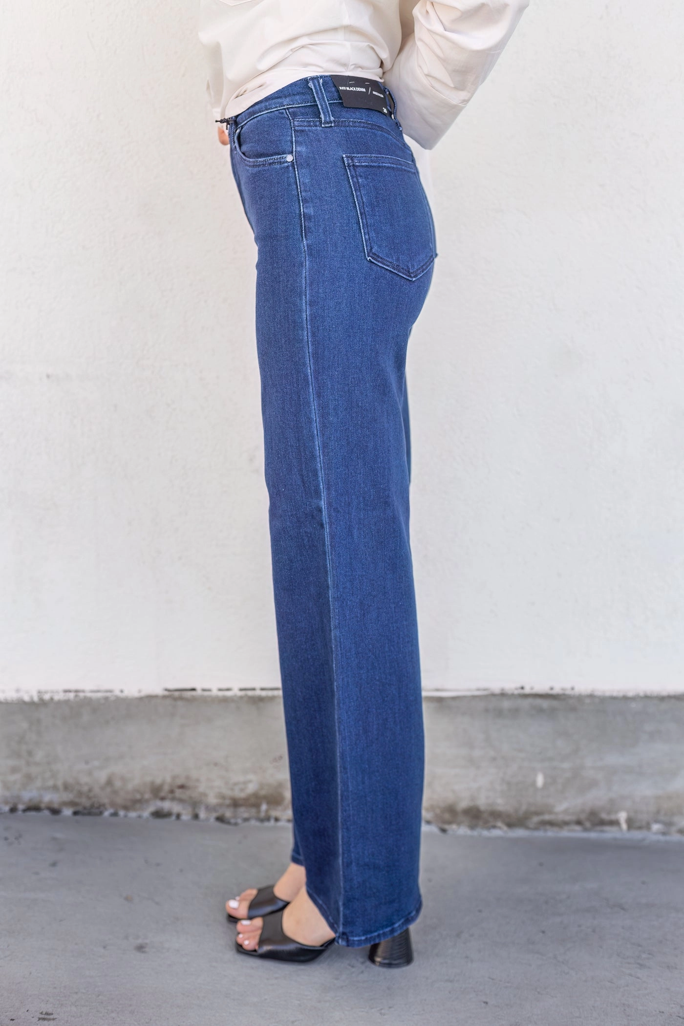 Fashion Lover Youth Style Smooth VALENTINA DARK JEANS