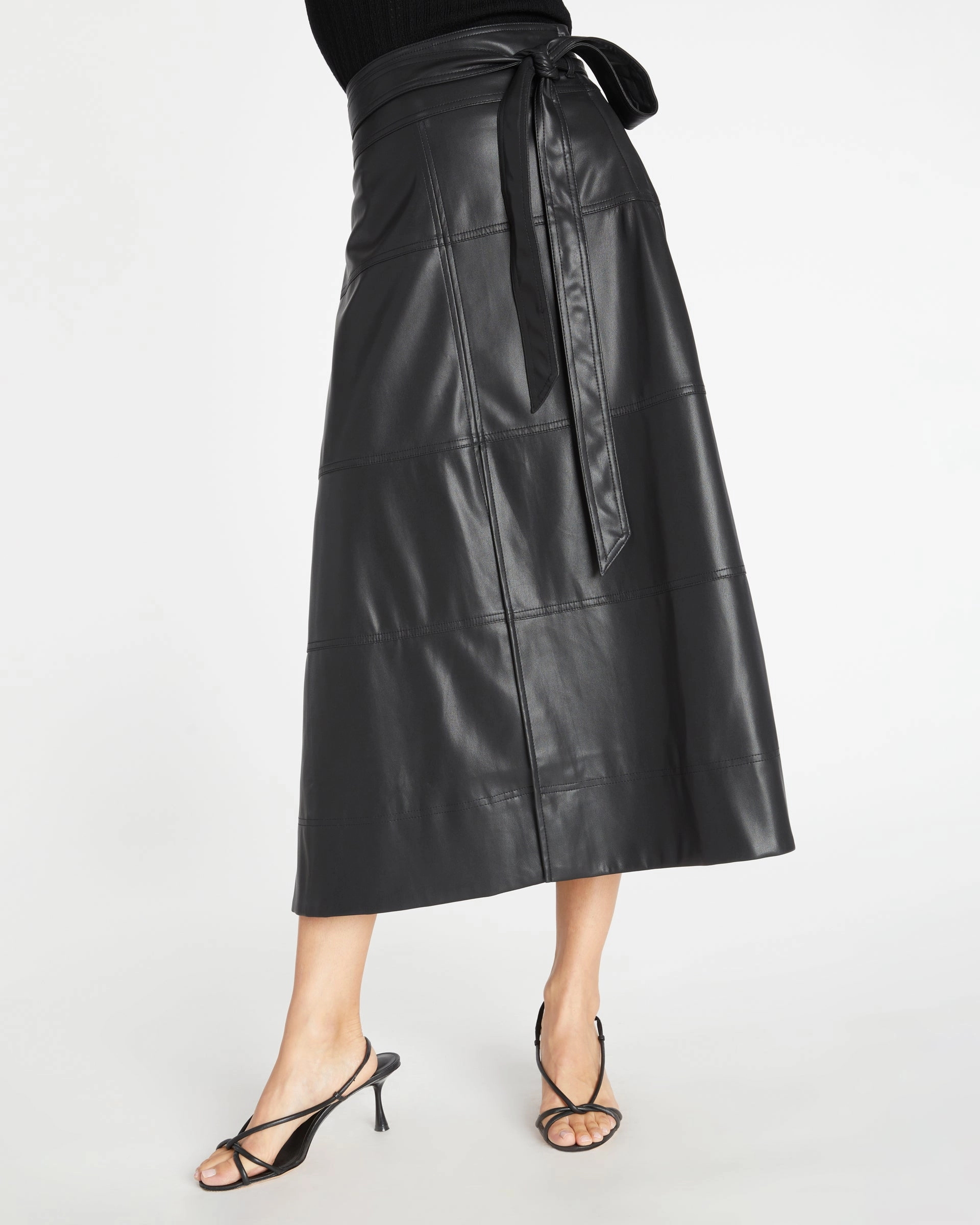 Vegan Leather Hudson Skirt Outdoor Activity