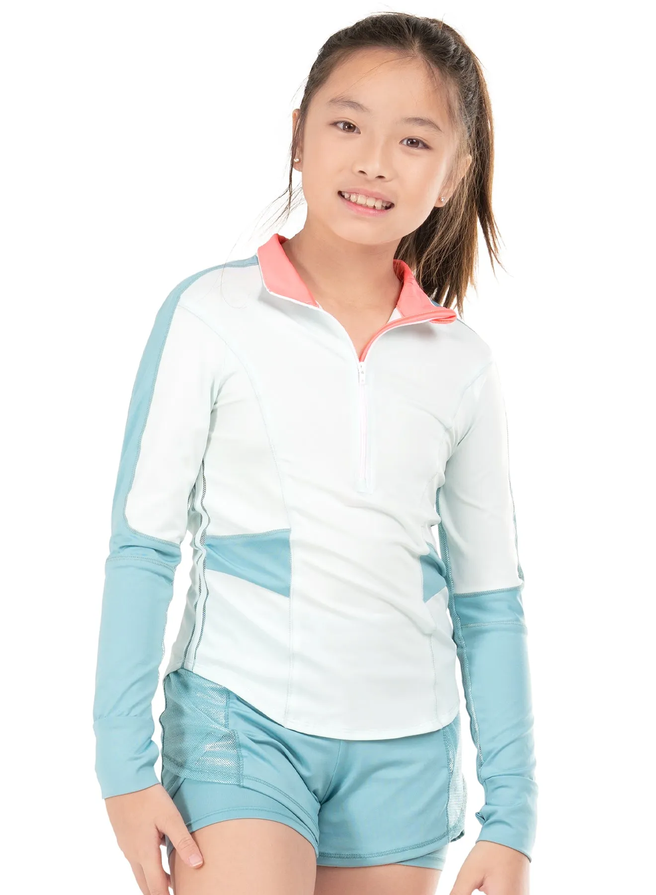 Girl Boss 1/4 Zip Long Sleeve Simple Dress NonChafingEdges