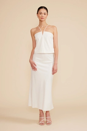 STASSI BIAS MAXI SKIRT City Style