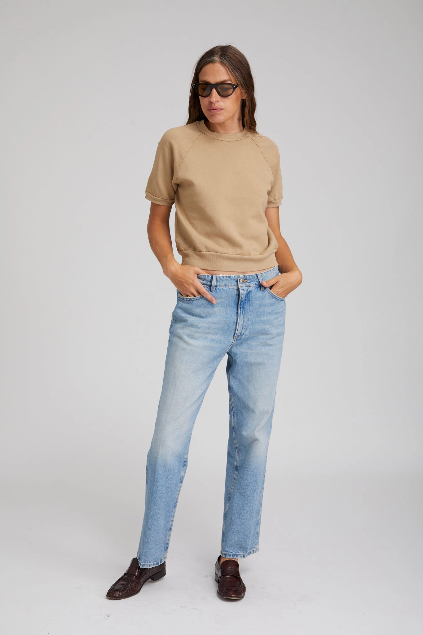 Low Profile Seaming Victoria Boyfriend Denim