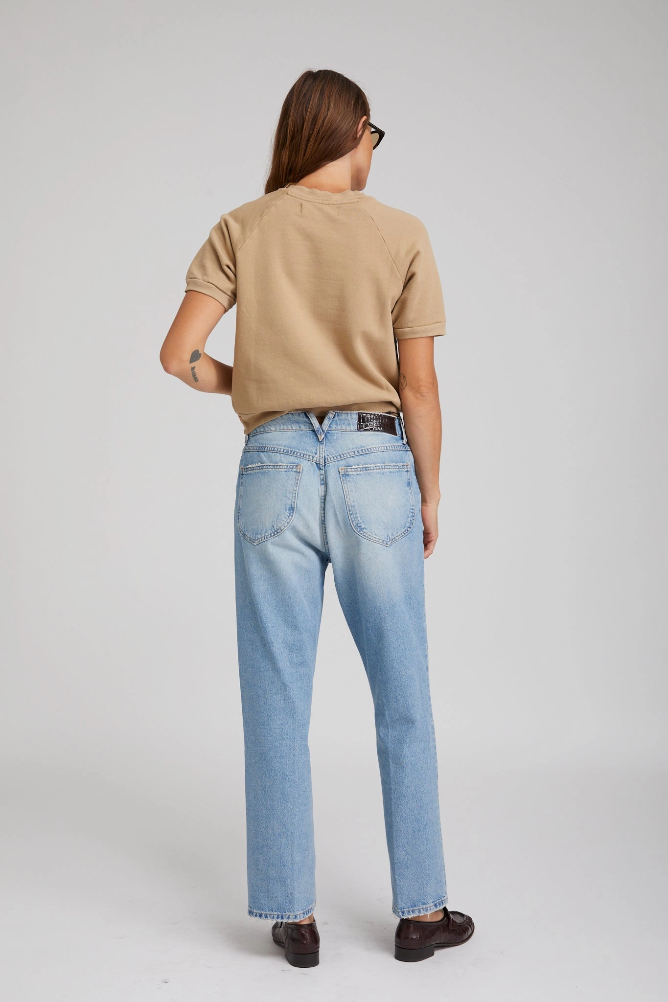 Victoria Boyfriend Denim Ultra Soft Handfeel Stretch Waistband Design