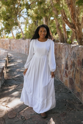 Invisible-Zip Victoria Temple Dress