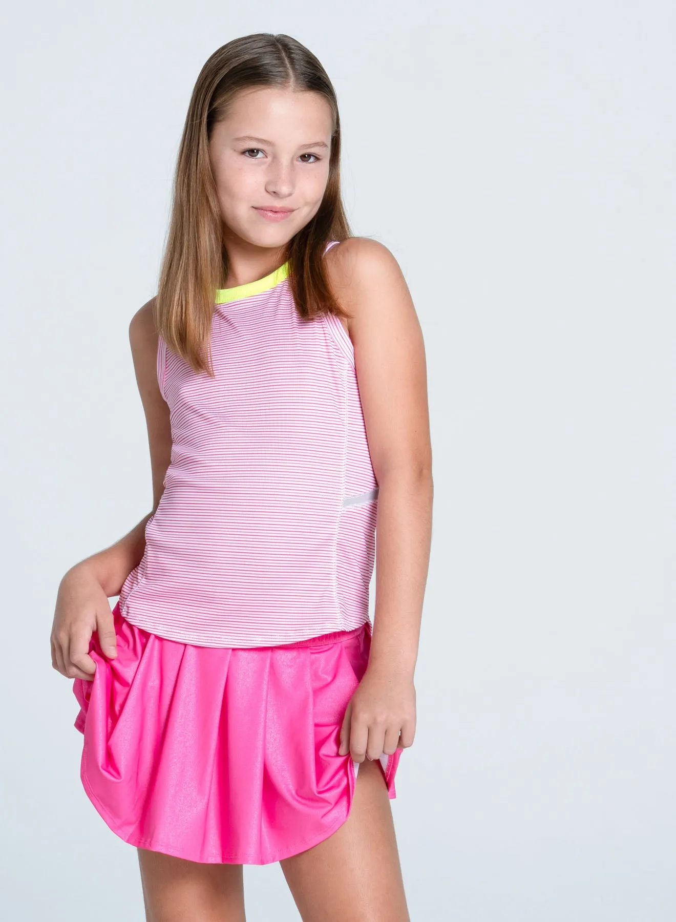 Victory Streak Tank FlexibleLayeredConstruction Lightweight Blouse