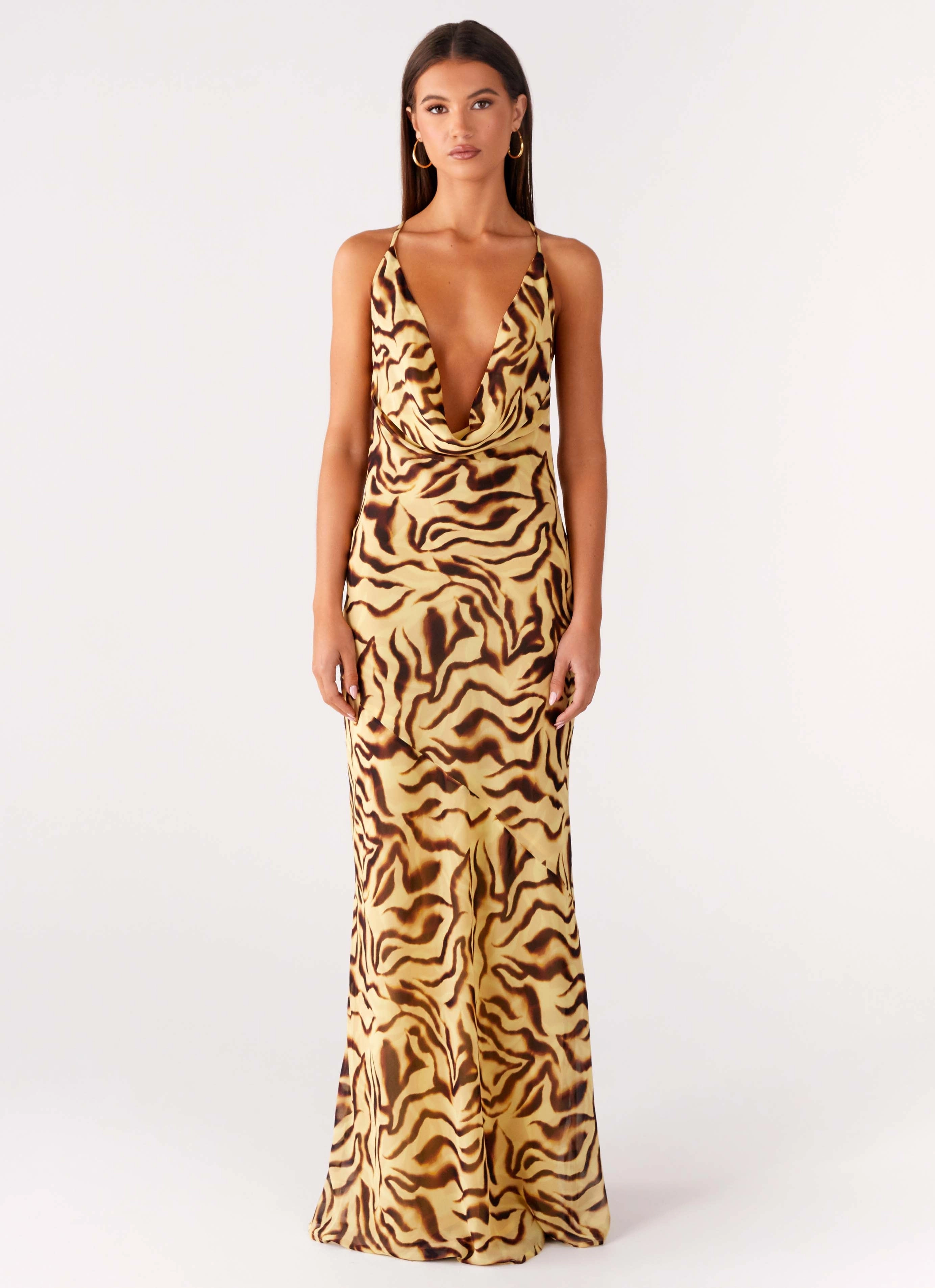 Viva Lune Maxi Dress - Laguna Print