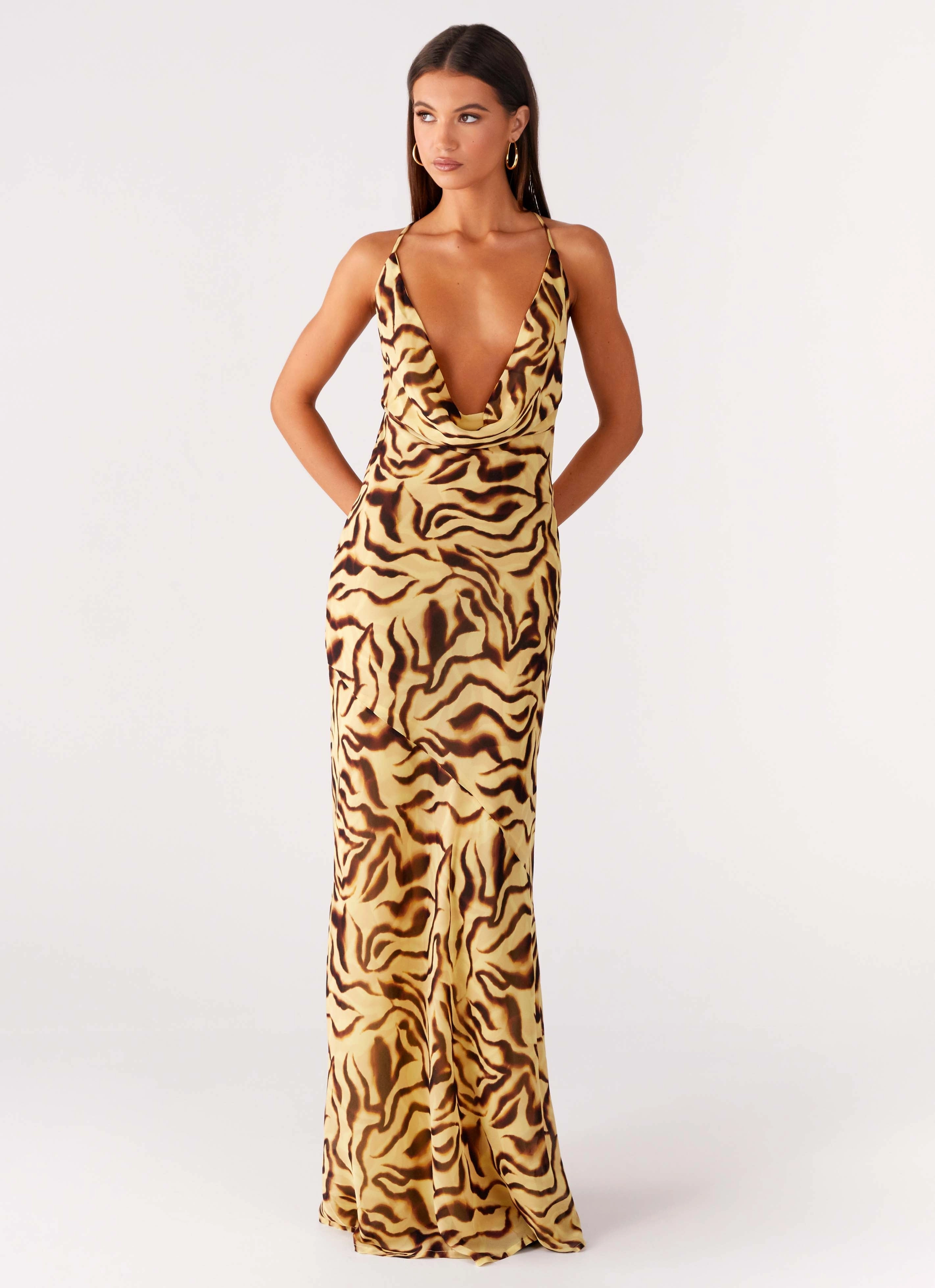 Viva Lune Maxi Dress - Laguna Print