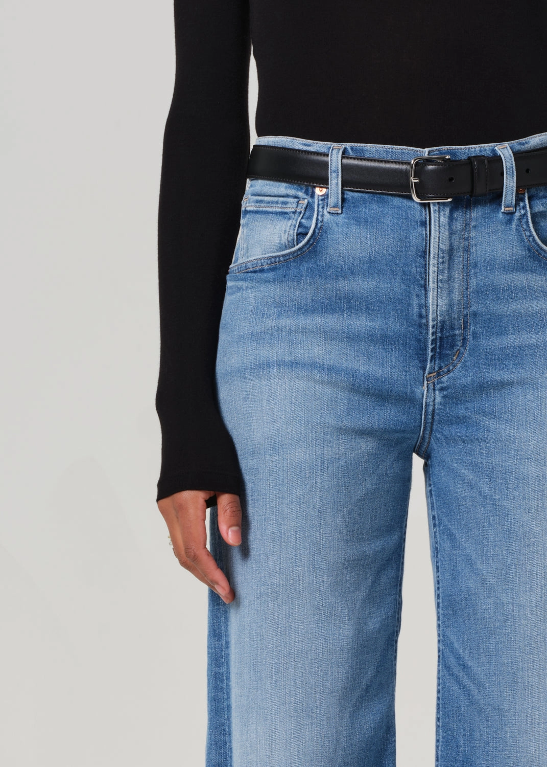 Picnic Style Modern Lyra Wide Leg Crop in Bhodi