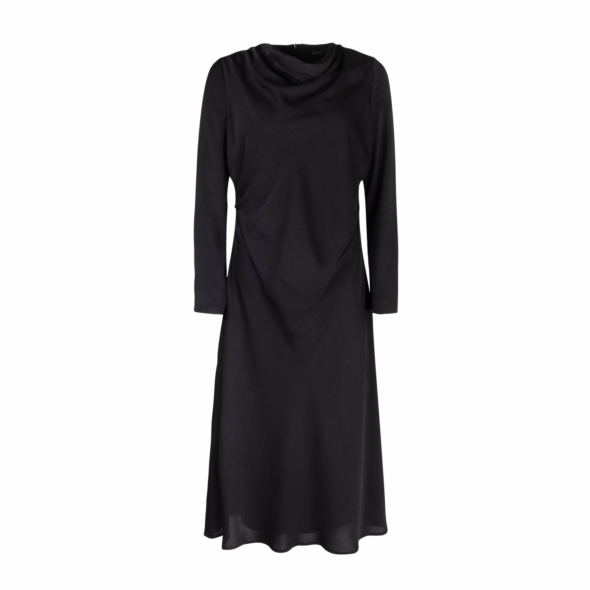Eco-Lining Boho Tone Marseille Dress | Black [Final Sale]