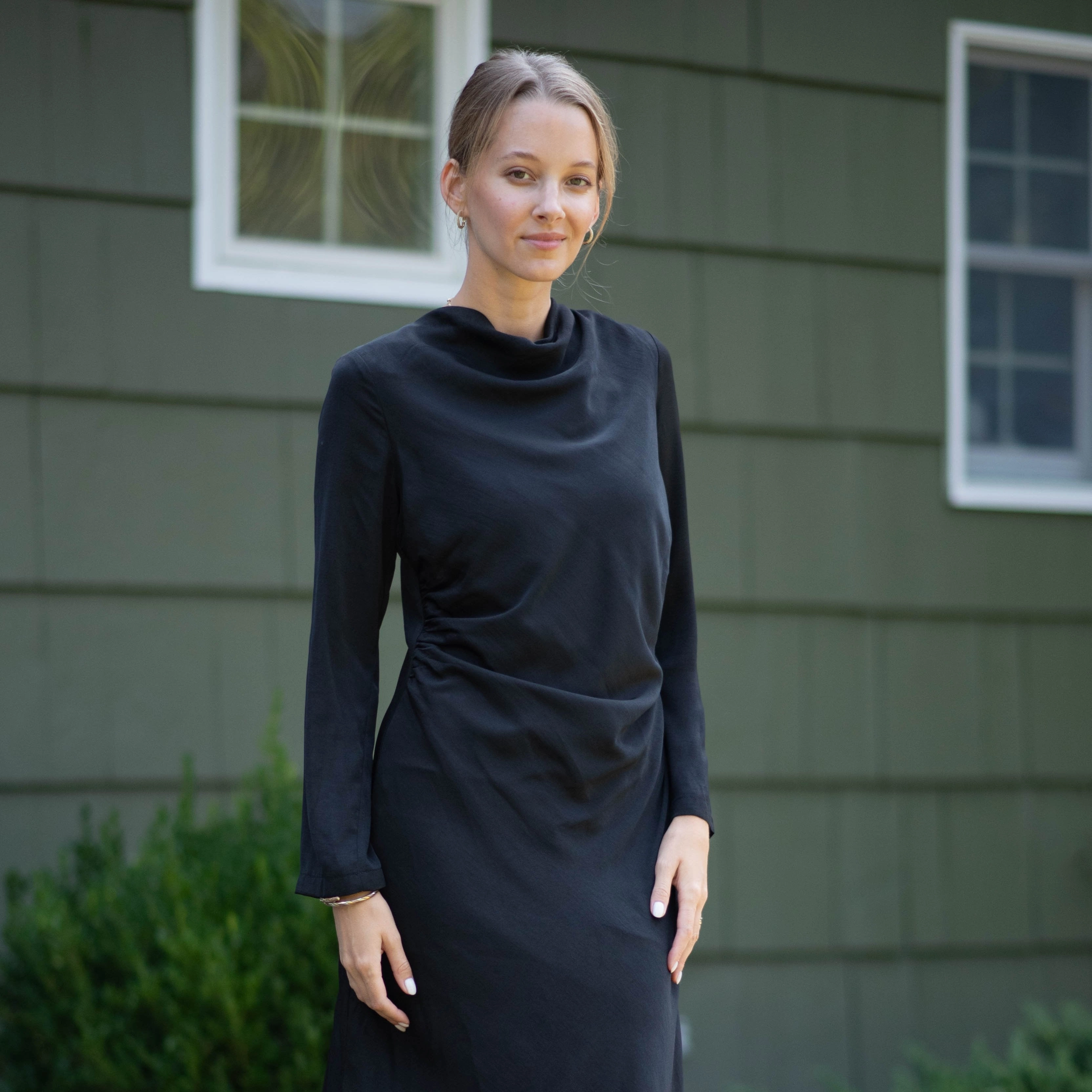 Stylish and Simple Marseille Dress | Black [Final Sale]