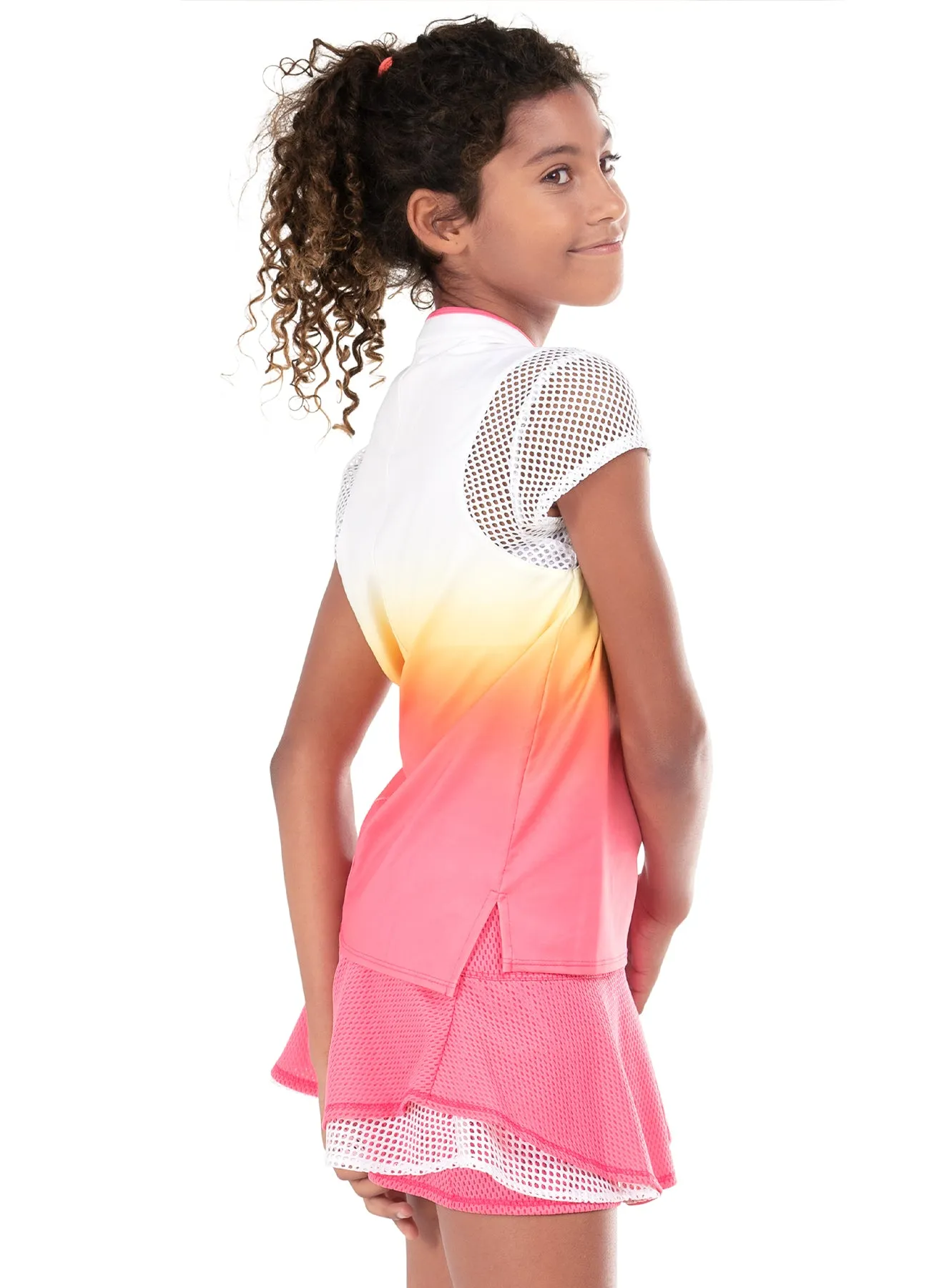 Coco Ombre Short Sleeve Ventilated Back Panel Soft touch finish