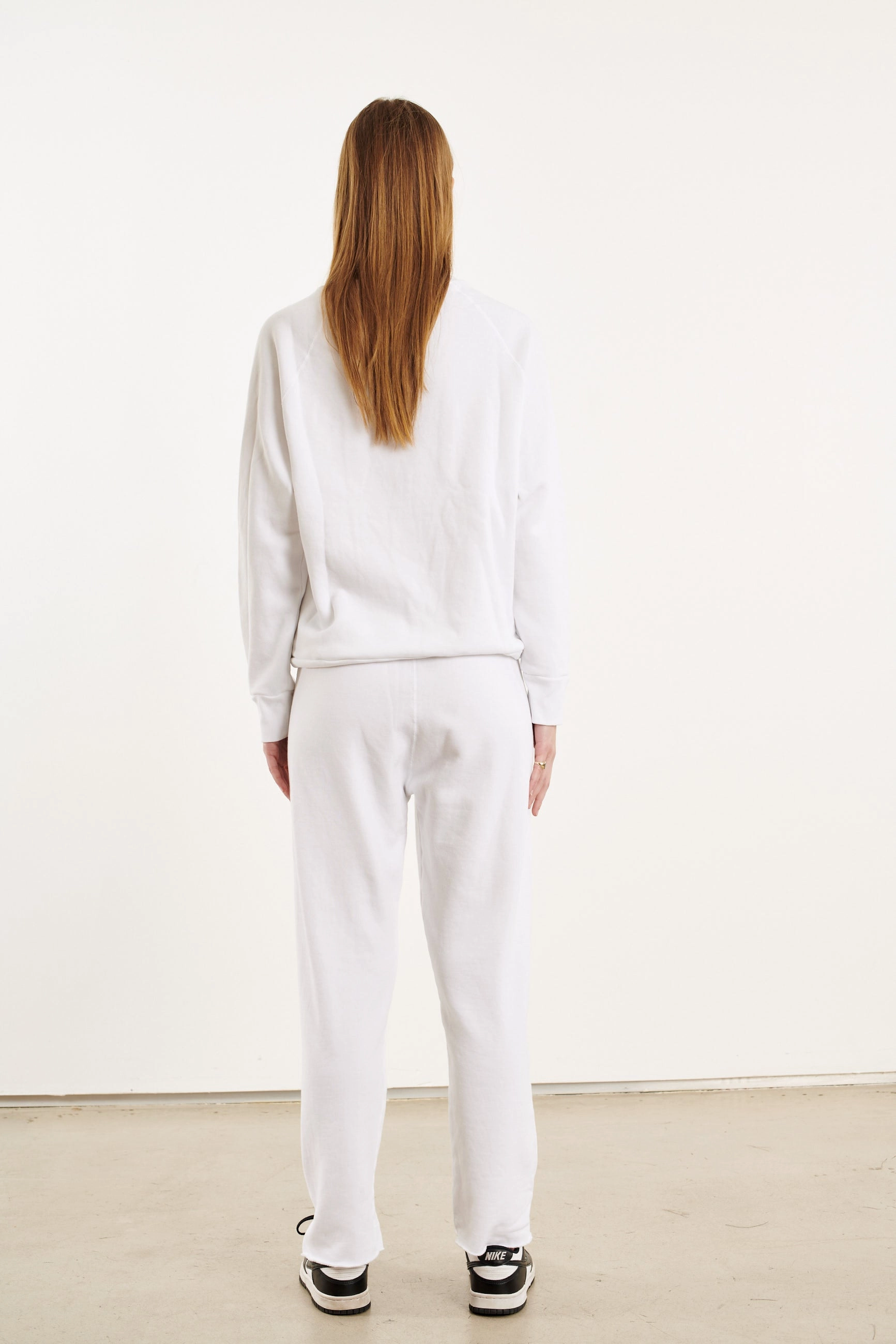 Stain Resistant Treatment FlexibleKnit White Raglan Sweater