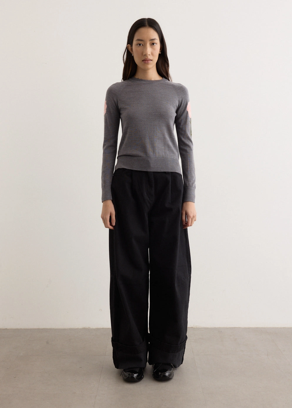 Wide Leg Puddle Jeans