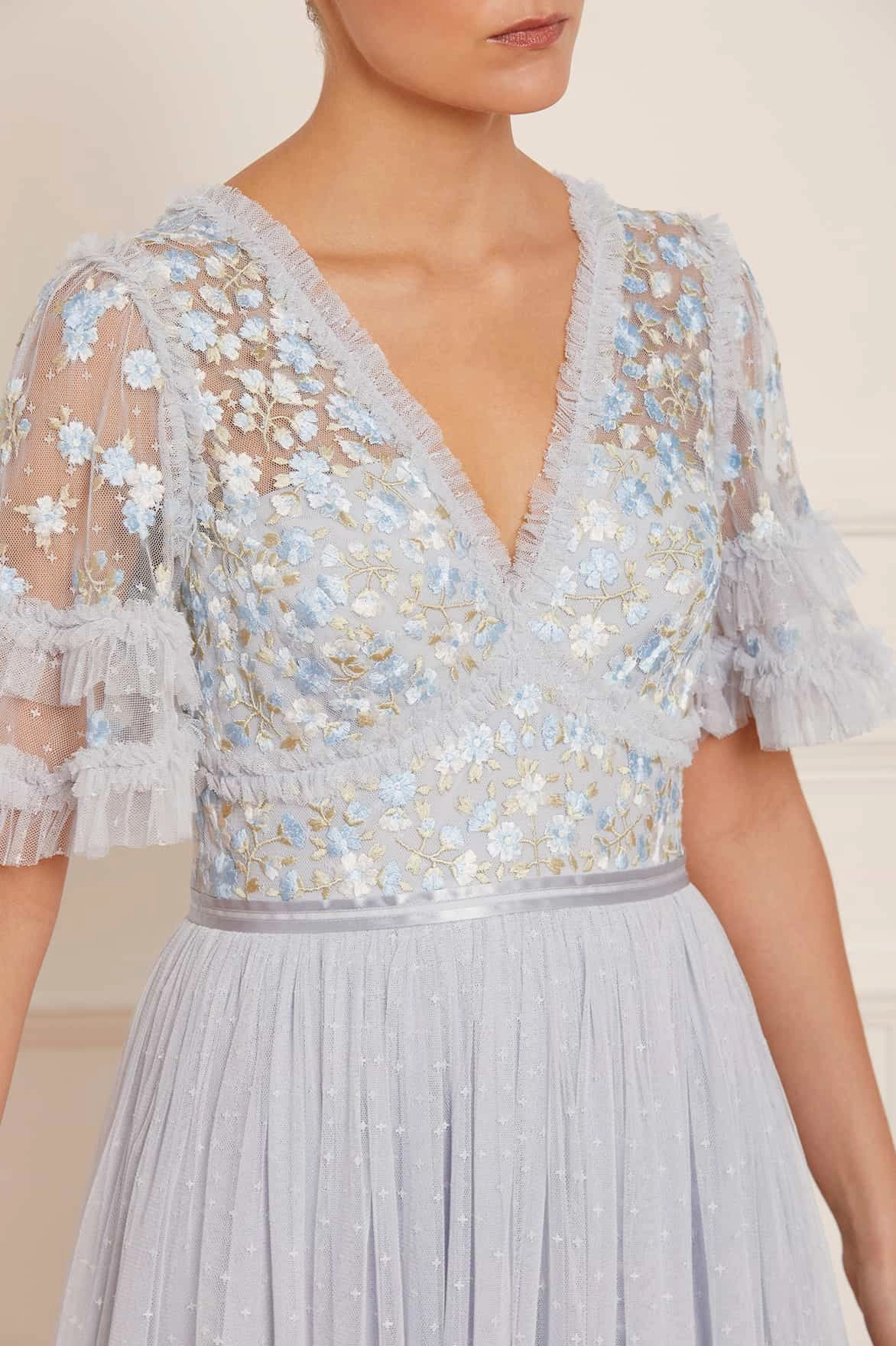 Wildflower Ditsy Bodice Ankle Gown Timeless Piece