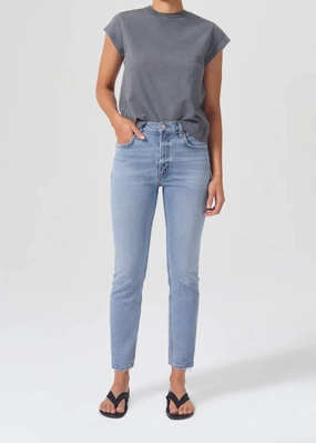 Willow Mid Rise Slim Jean in Torch Picnic Style Creative Look Minimalist Style Outdoor Casual