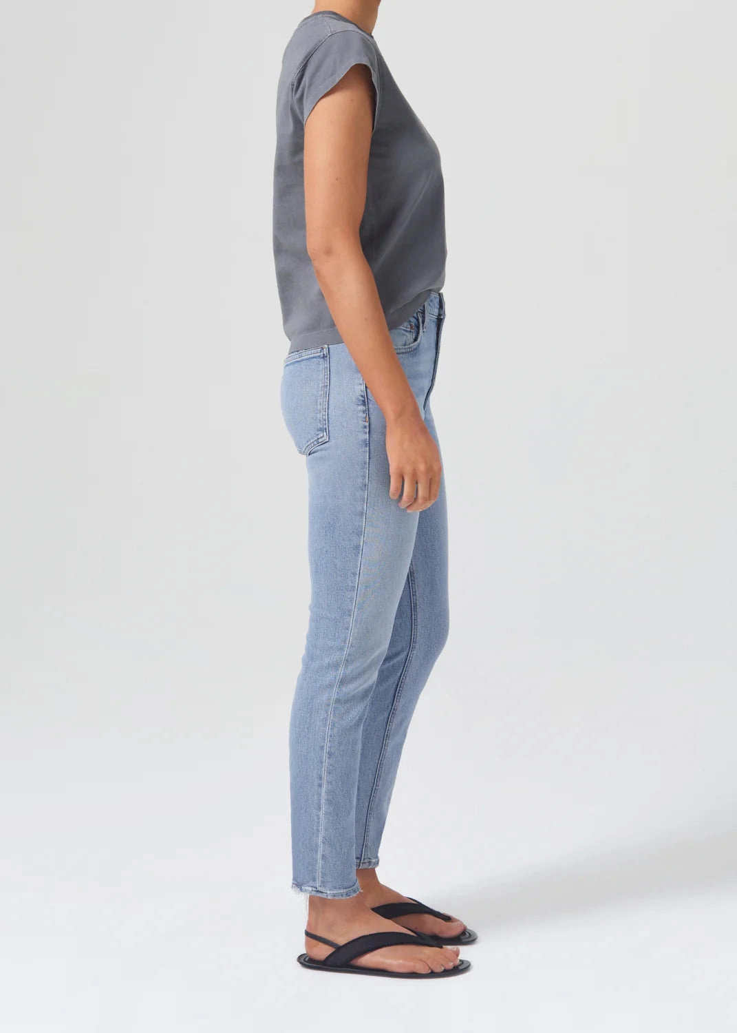 Willow Mid Rise Slim Jean in Torch City Outfit