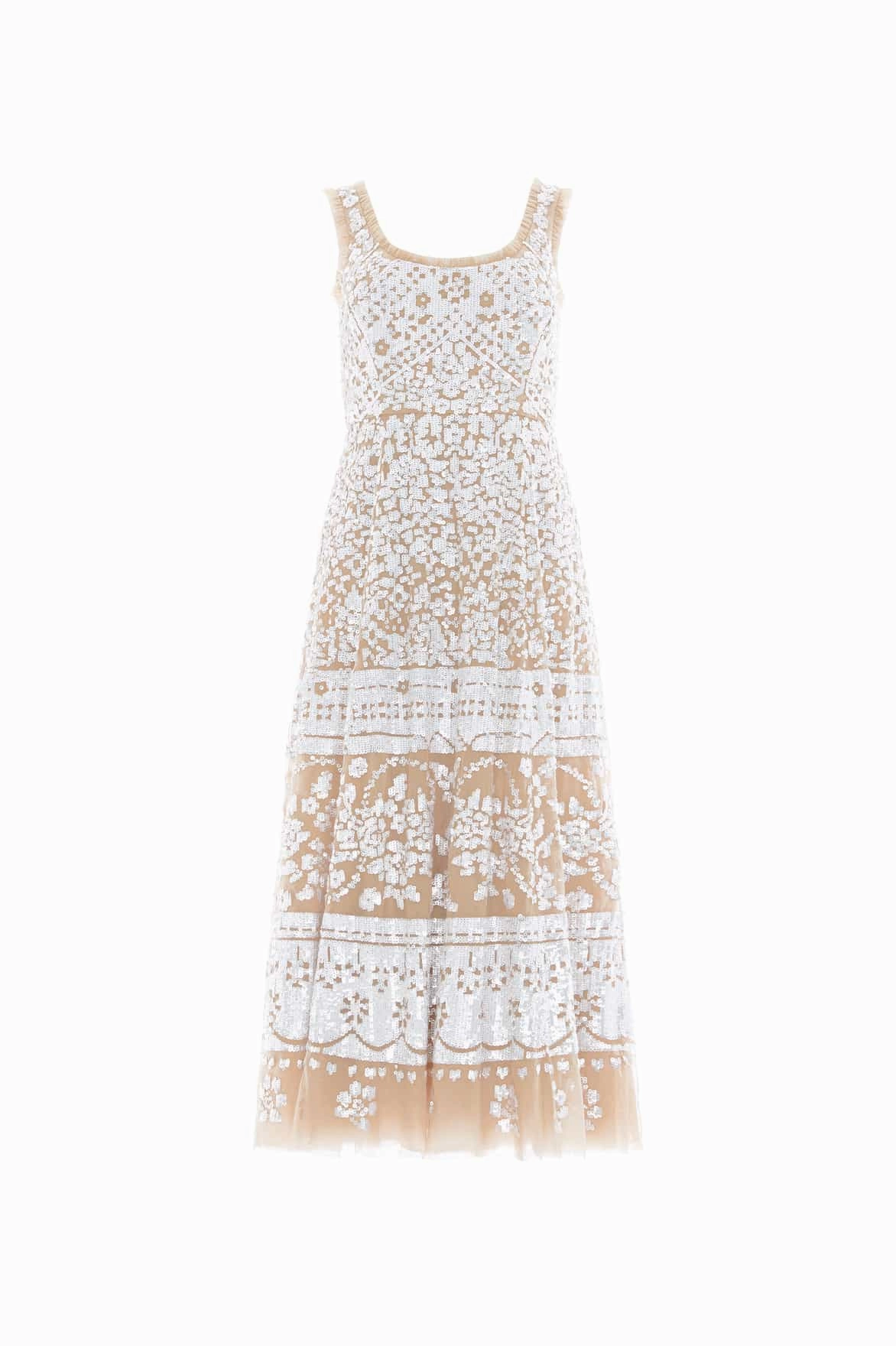 Vacation Vibe Aurora Scoop Neck Ballerina Dress