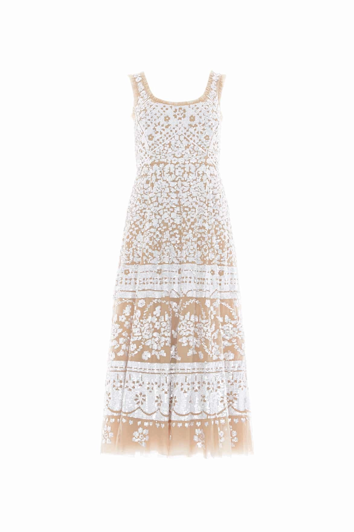 Mood Edge Aurora Scoop Neck Ballerina Dress