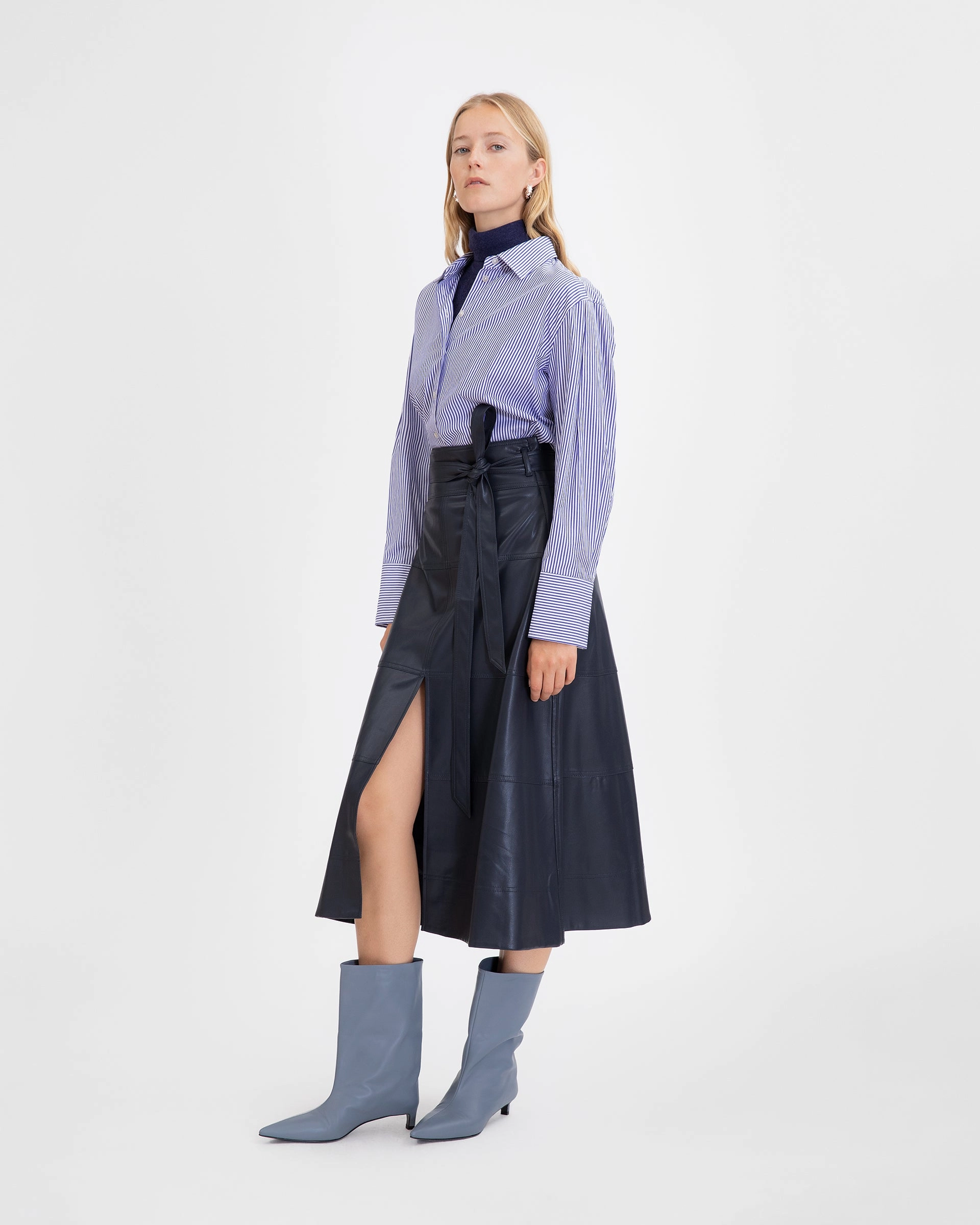 SecureClosureSystem Vegan Leather Hudson Skirt