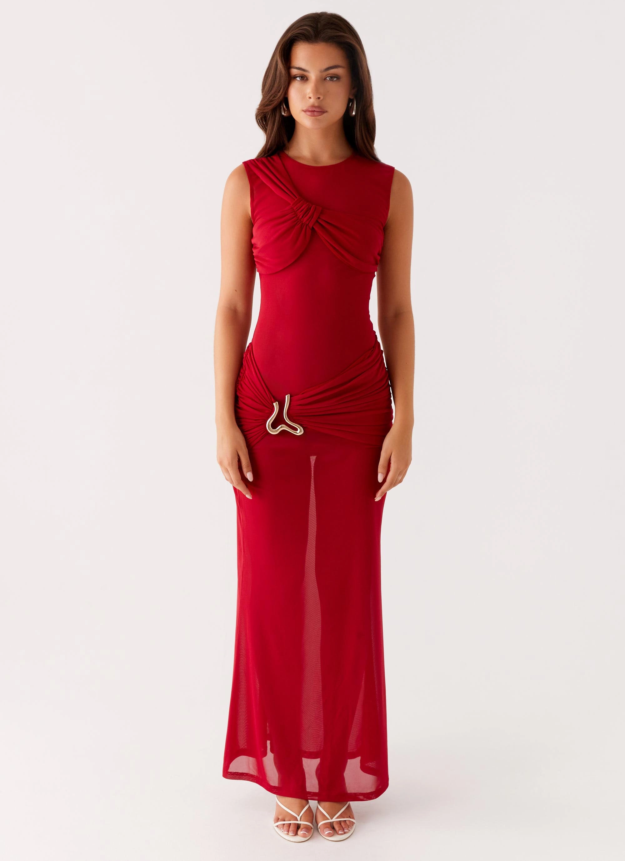Worldwide Maxi Dress - Raspberry