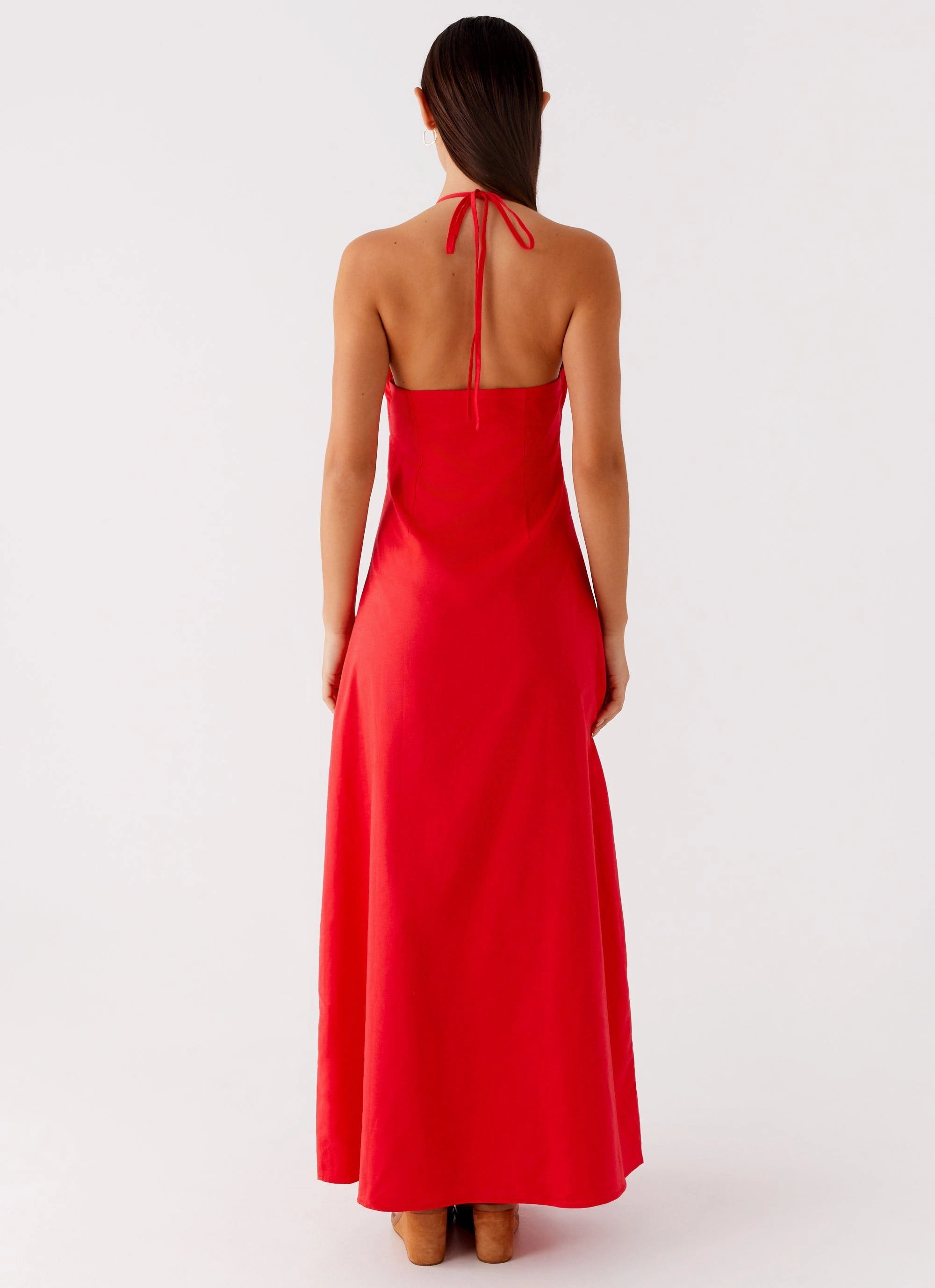 Zana Maxi Dress - Red