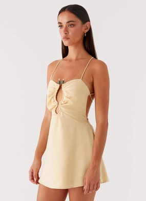 Zuma Mini Dress - Yellow
